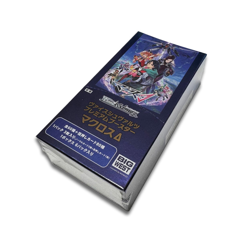 Weiss Schwarz TCG Macross Delta Display 6 Boosters 3 Cartes